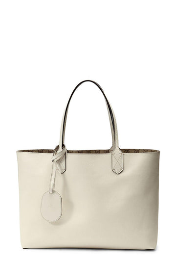GG Reversible Tote White