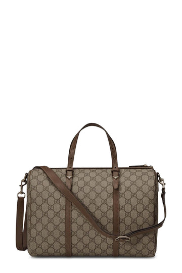 GG Supreme Nice Boston Bag Brown