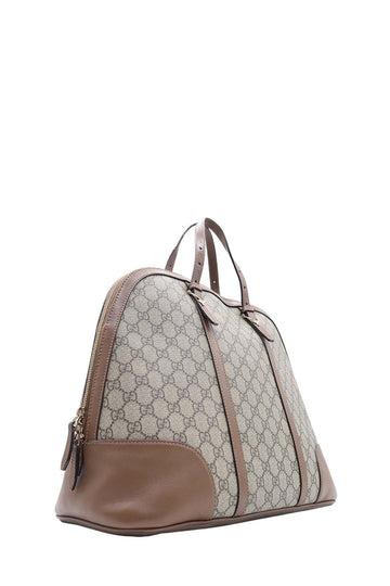 GG Surpreme Dome Top Handle Bag Maple Brown