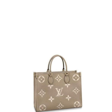 Makersluxe - Onthego Monogram Bag Beige
