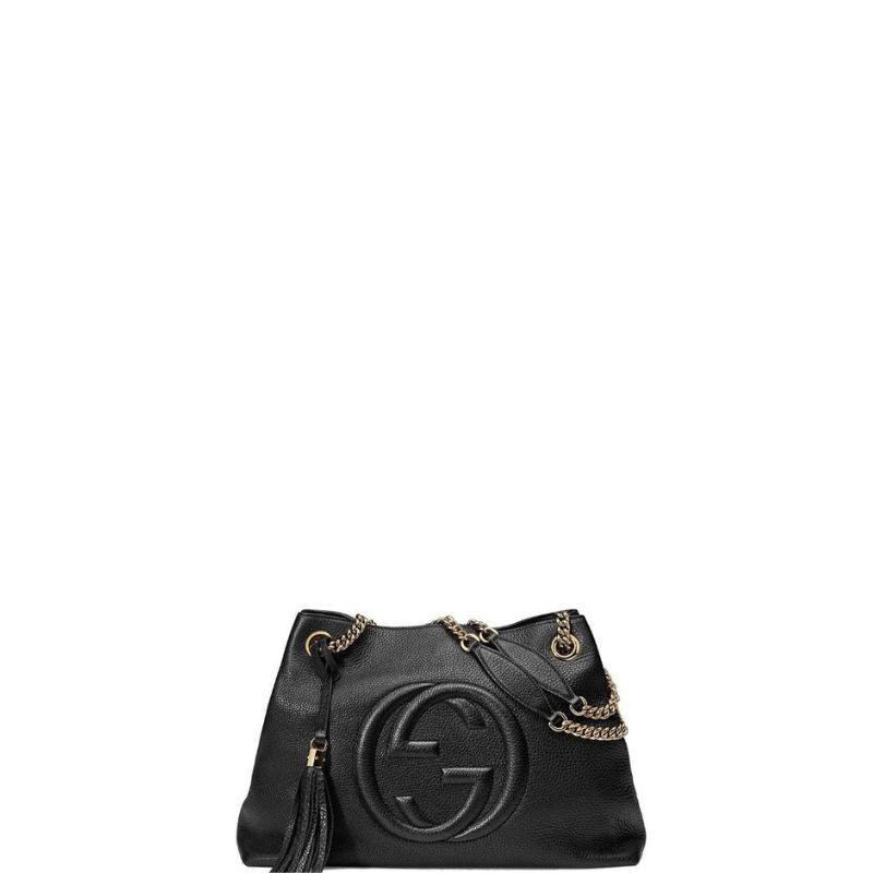 Makersluxe - Soho Chain Tote Bag Black