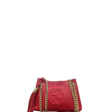 Makersluxe - Soho Chain Tote Bag Red