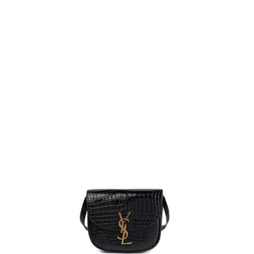 Makersluxe - Kaia Small Saddle Bag Croc