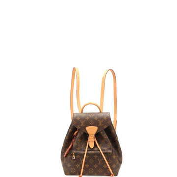Makersluxe - Montsouris Monogram Canvas  Backpack