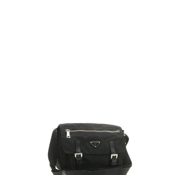 Makersluxe - Nylon Shoulder Bag Black