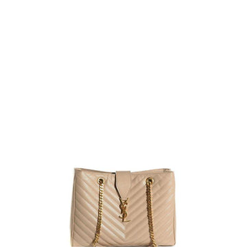 Makersluxe - Matelasse Tote Bag Beige