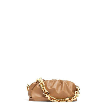 Makersluxe - Chain Pouch Bag Brown