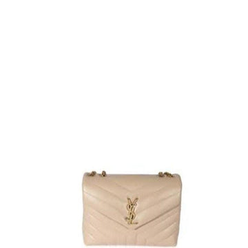 Makersluxe - Small Loulou Shoulder Bag Beige