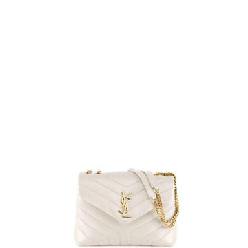 Makersluxe - Small Loulou Shoulder Bag White