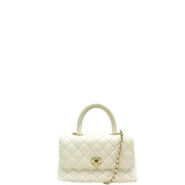 Makersluxe - Coco Flap Bag White