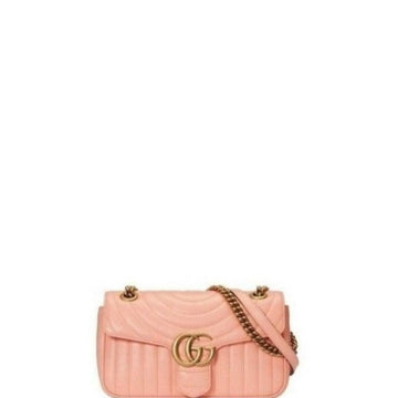 Makersluxe - Marmont Shoulder Bag Peach