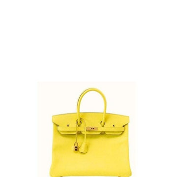 Makersluxe - Birkin Bag Yellow