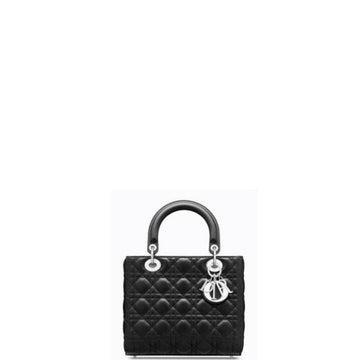 Makersluxe - Lady Handbag Black/Silver Hardware