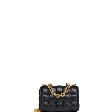 Makersluxe - Cassette Shoulder Chain Bag Black