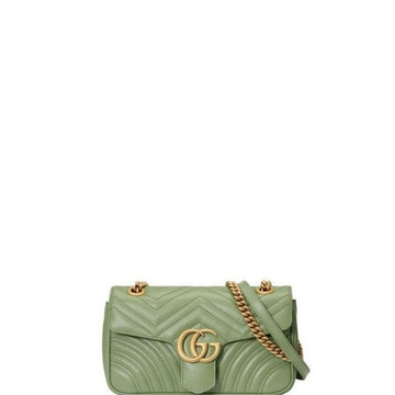 Makersluxe - Marmont Shoulder Bag Oliva