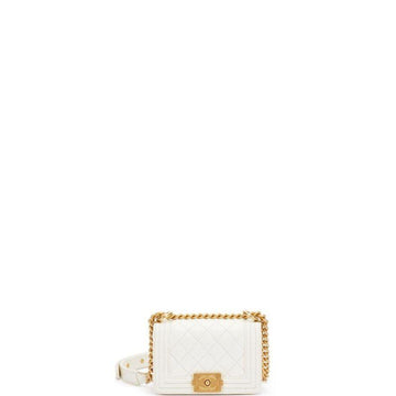 Makersluxe - Mini Boy Shoulder Bag White