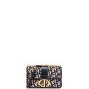 Makersluxe - Montaigne Handbag In Blue Jacquard