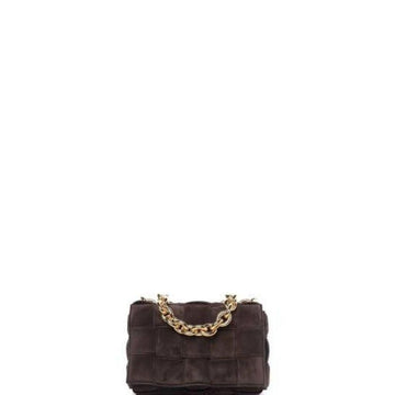 Makersluxe - Chain Cassette Bag Dark Brown