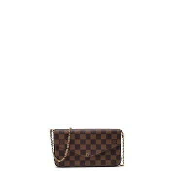 Makersluxe - Pochette Felicie Damier Red Lining