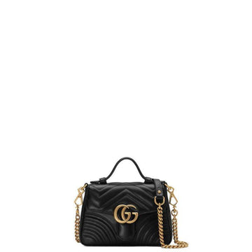 Makersluxe - Marmont Handle Bag Black