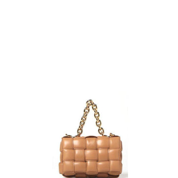 Makersluxe - Cassette Shoulder Chain Bag Brown