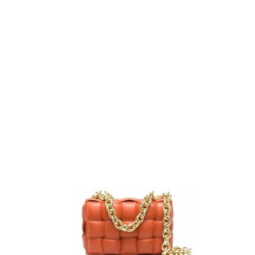 Makersluxe - Cassette Shoulder Chain Bag Camel