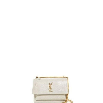 Makersluxe - Sunset Shoulder Bag White Croc