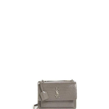 Makersluxe - Sunset Shoulder Bag Grey Croc
