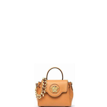 Makersluxe - La Medusa Top Handle Bag Brown