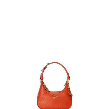 Makersluxe - Hobo Bag With Chain Orange