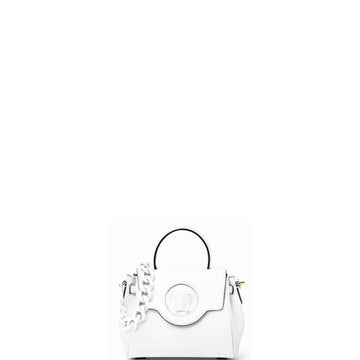 Makersluxe - La Medusa Top Handle Bag Ultra White