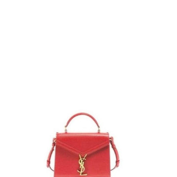 Makersluxe - Cassandra Mini Top Handle Bag Red