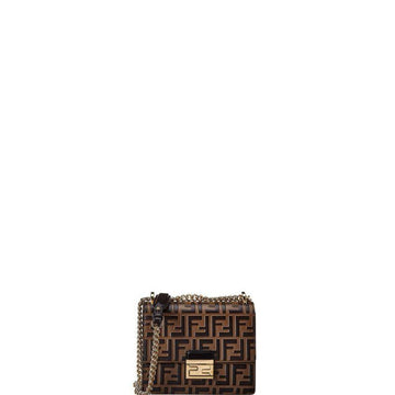 Makersluxe - FF Monogram Motif Bag Brown/Black