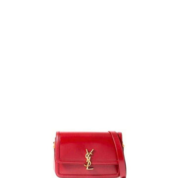 Makersluxe - Solferino Medium Leather Bag Red