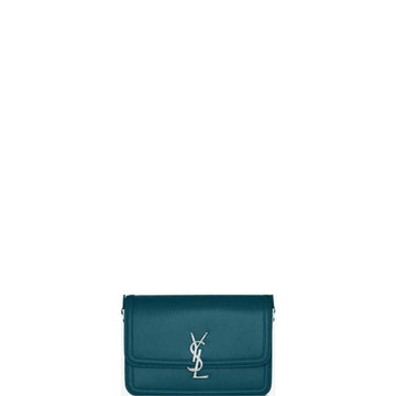 Makersluxe - Solferino Medium Leather Bag Turquoise