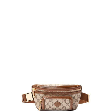 Makersluxe - Interlocking G belt bag Brown