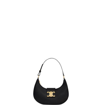 Makersluxe - Ava Triomphe Hobo Bag Black