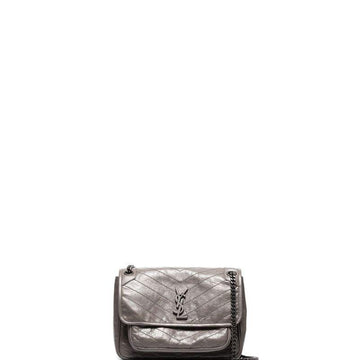 Makersluxe - Niki Shoulder Chain Bag Grey