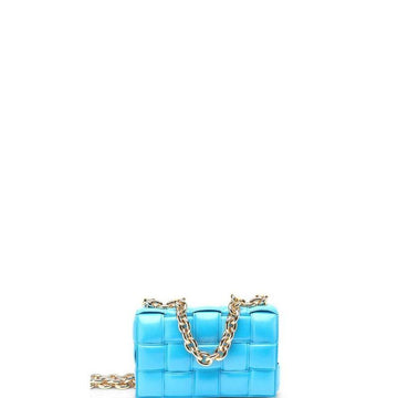 Makersluxe - Cassette Shoulder Chain Bag Sky Blue