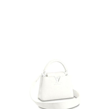Makersluxe - Capucines Mini Handbag White
