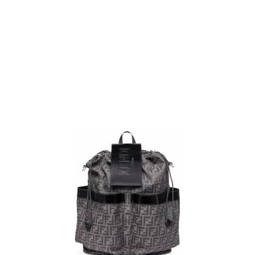 Makersluxe - Large Backpack In Jacquard Fabric Black