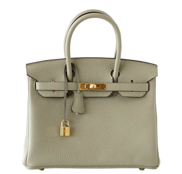Hermès Birkin 30 Bag Sage Clemence Leather