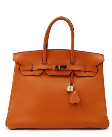 Epsom Birkin 35 Orange