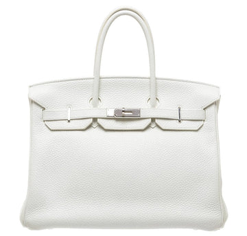 Hermès Togo Birkin Bag 35cm White