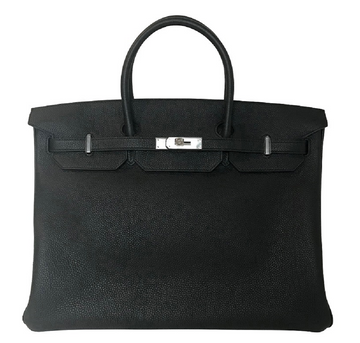 Hermès Birkin 40 Black Bag PHW