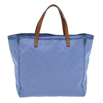 GUCCI GG Canvas Tote Bag Light Blue 282439 hk625