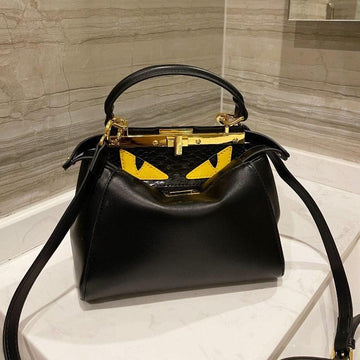 Makersluxe - Peekaboo Mini Monster Bag Black