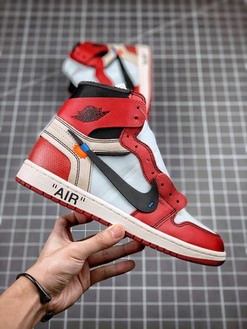 Custom Air Jordan 1 Retro High Off-White Chicago - AA3834-101