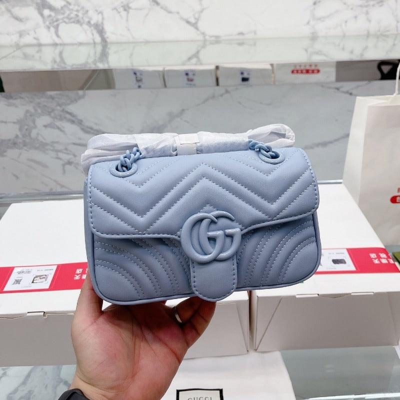 Makersluxe - Marmont Shoulder Bag Ultra Blue