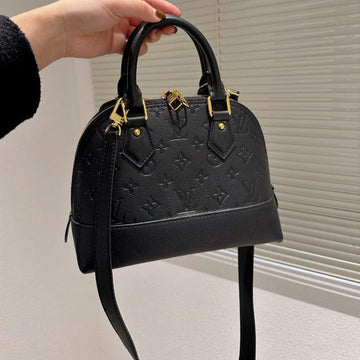 Makersluxe - Alma BB Monogram Bag Black